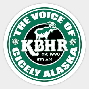 kbhr northern exposure Sticker